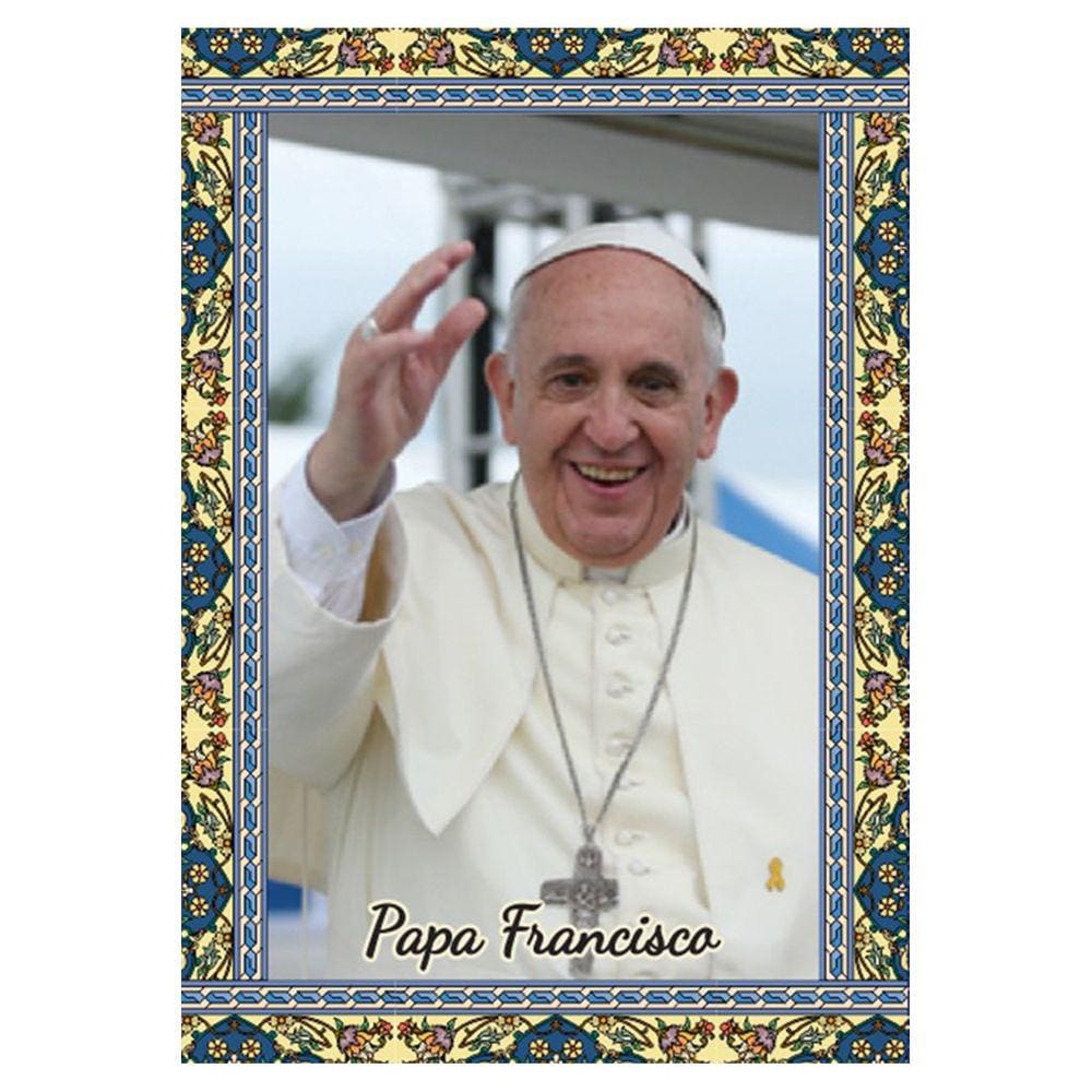 Santinho Papa Francisco (oração no verso) - 7x10 cm 2000