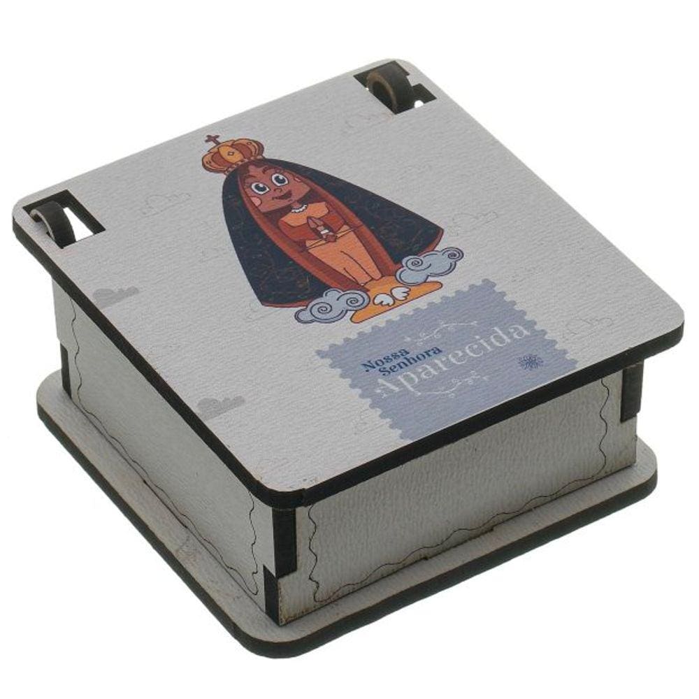 Terço Infantil Nossa Senhora Aparecida com Caixa