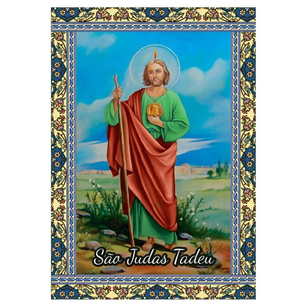 Oração São Judas Tadeu - Santinhos 7x10 cm 500