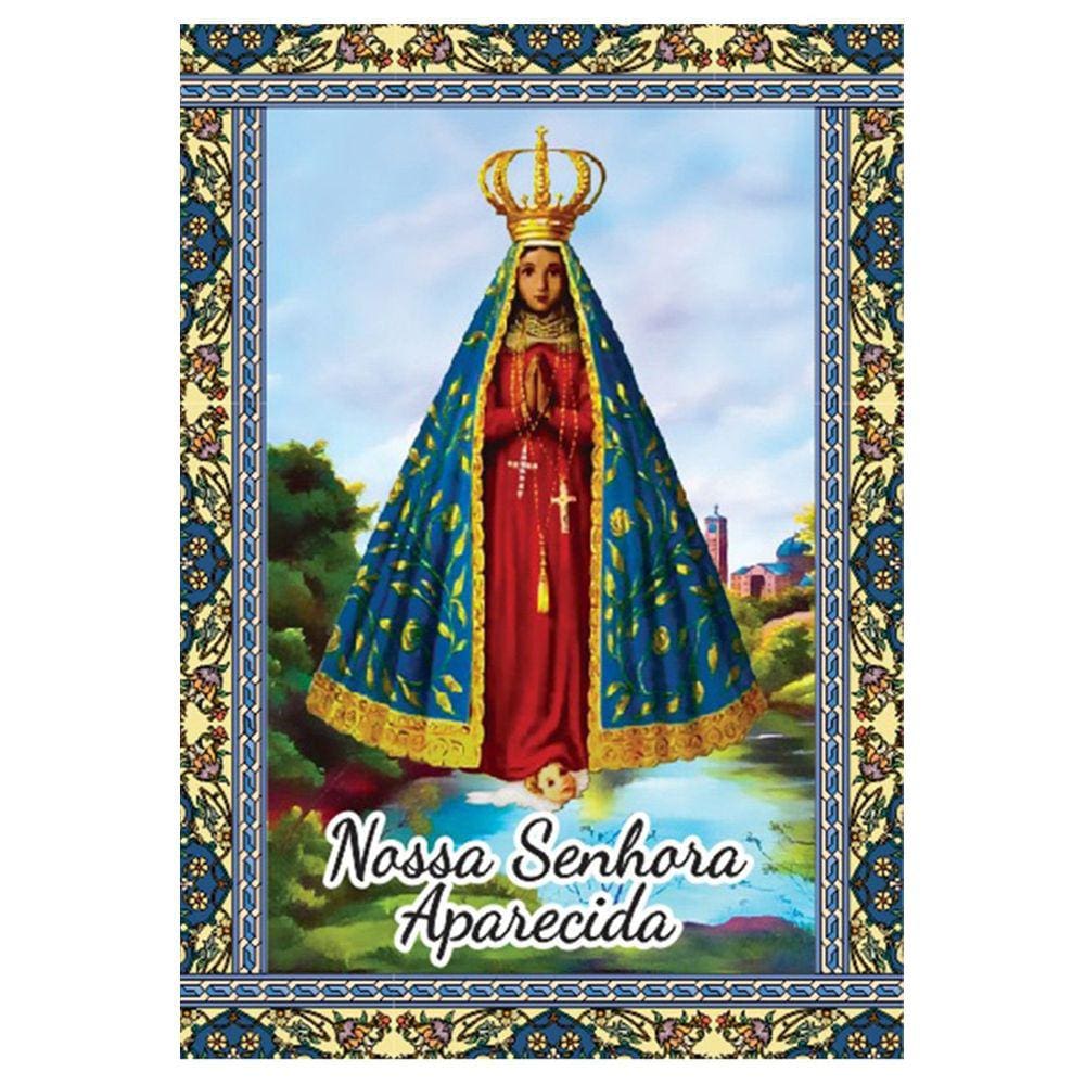 Oração Nossa Senhora Aparecida - Santinhos 7x10 cm 200