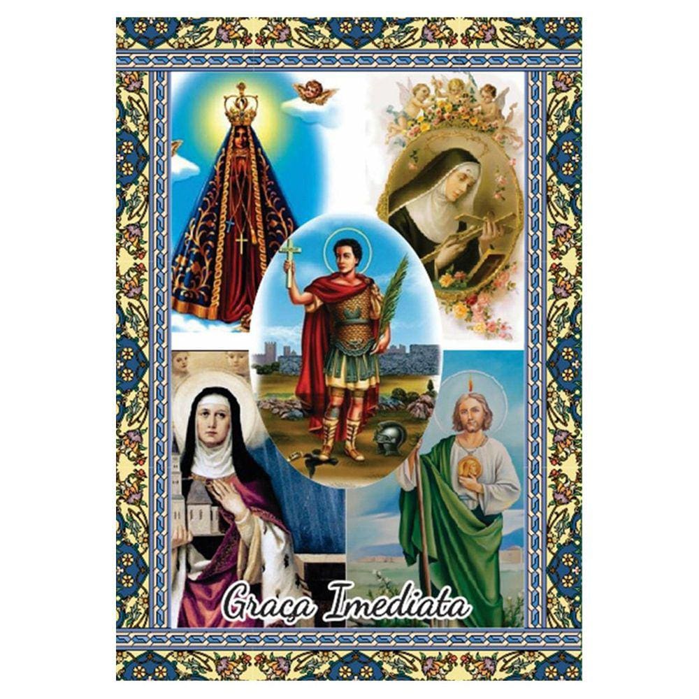 Oração da Graça Imediata - Santinhos 7x10 cm 4000