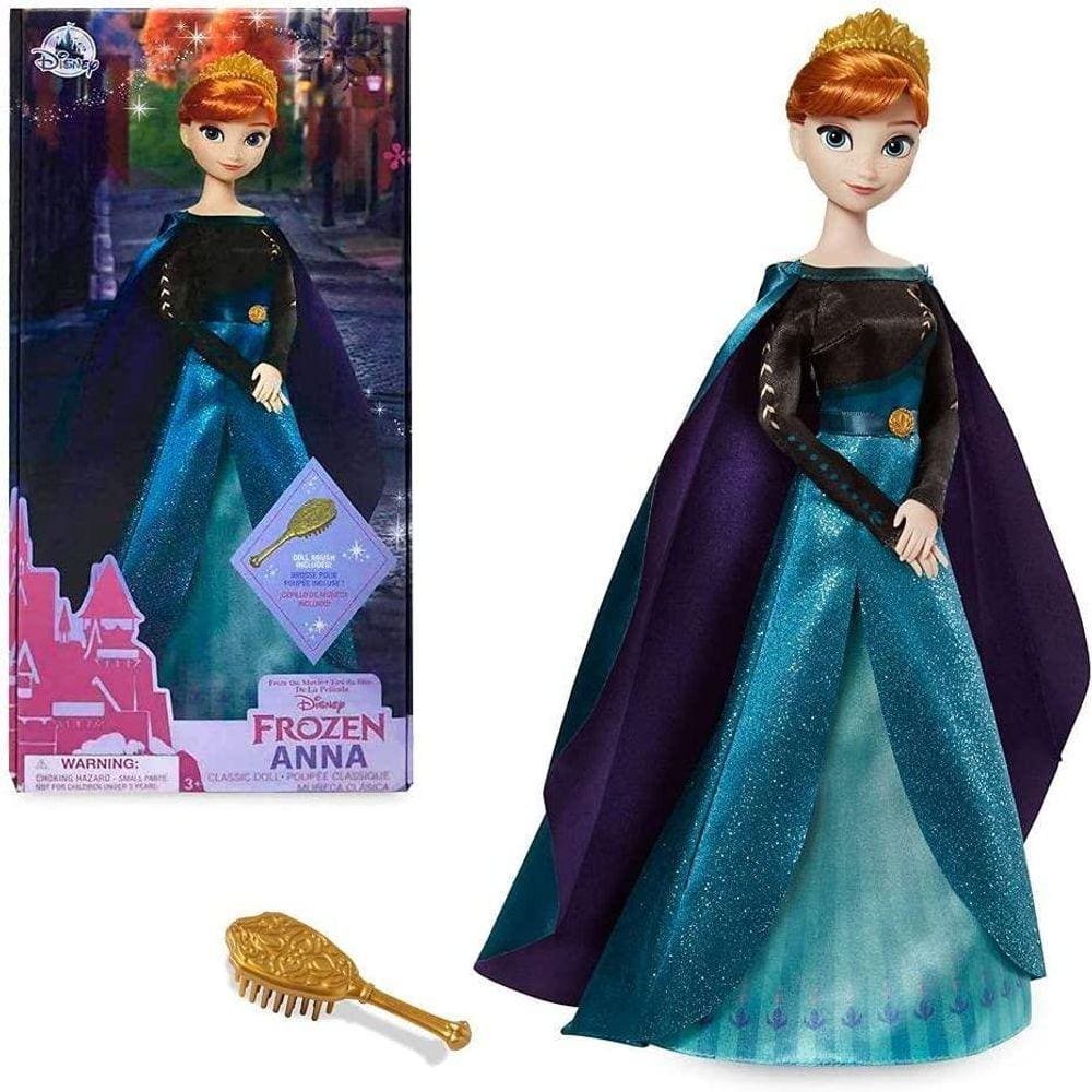 Boneca Anna Frozen 2 Original Disney Baby Brink 1741 - SOOFISTIK