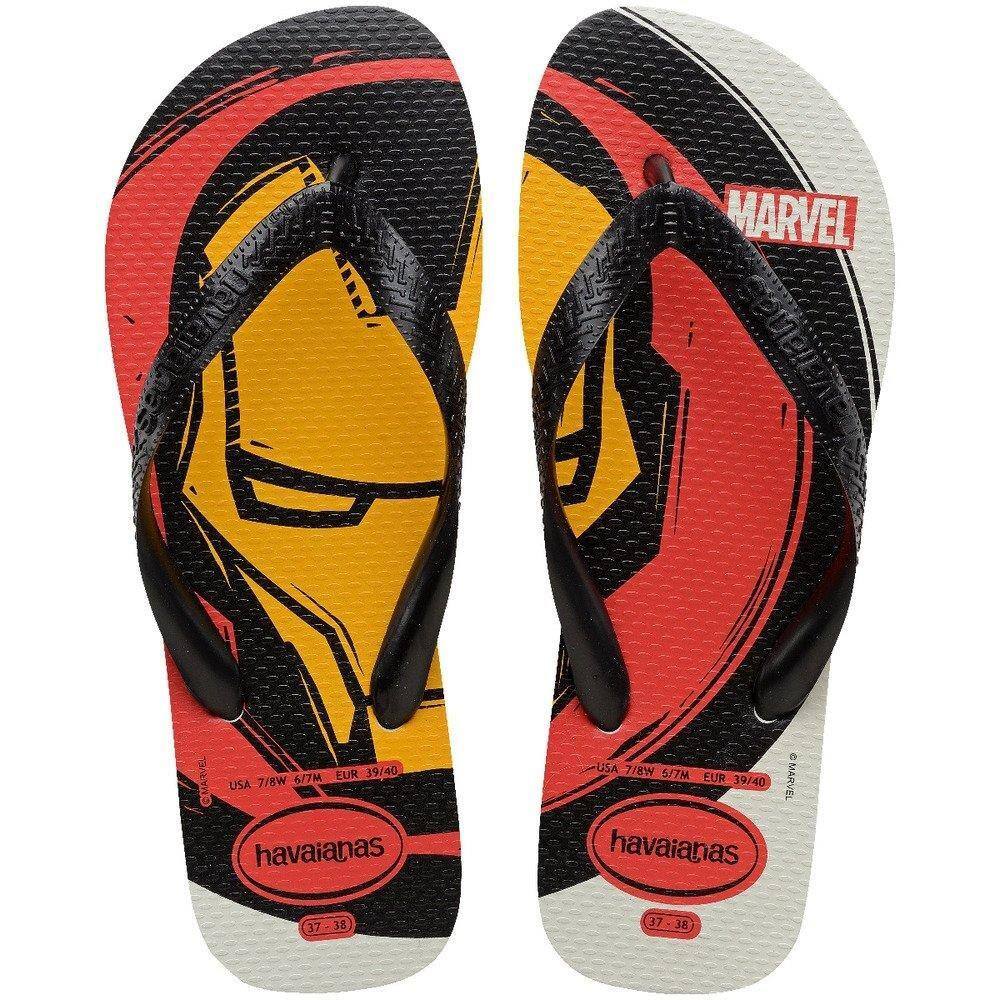 Havaianas Top Marvel Logomania Branco Extra