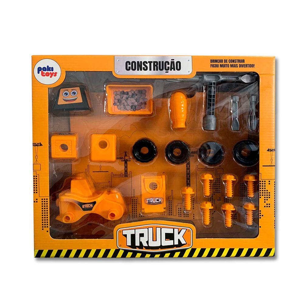 Truck Escavadeira Brinquedo Infantil