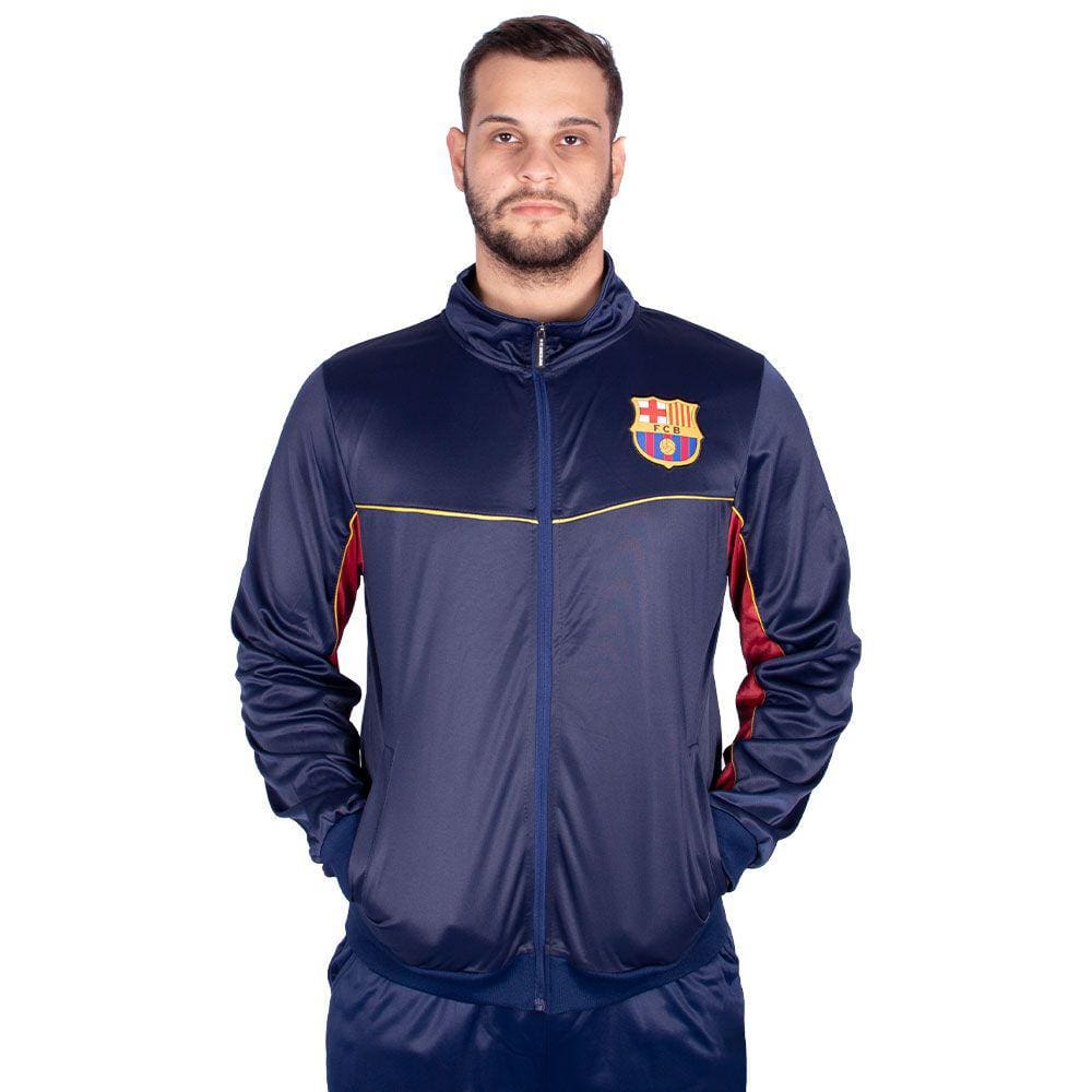 Jaqueta Barcelona Marinho Vermelho