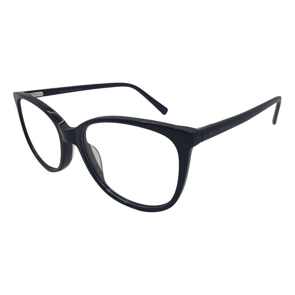 Armação Bulget Occhialli Bg7079 A01 Preto Brilho 54 Bg 7079
