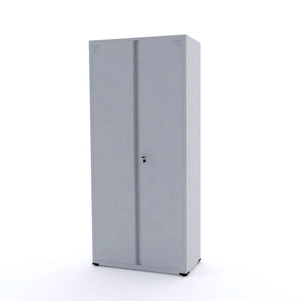 Armário De Aço 2 Portas 162X75x40 Pandin Ap408sl - Cinza