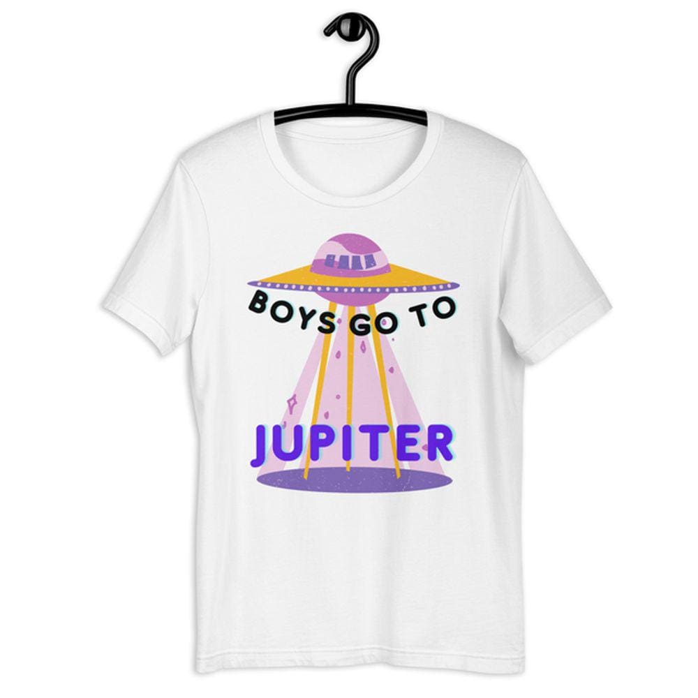 Camiseta Blusa Tshirt Feminina - Boys Go To Jupiter