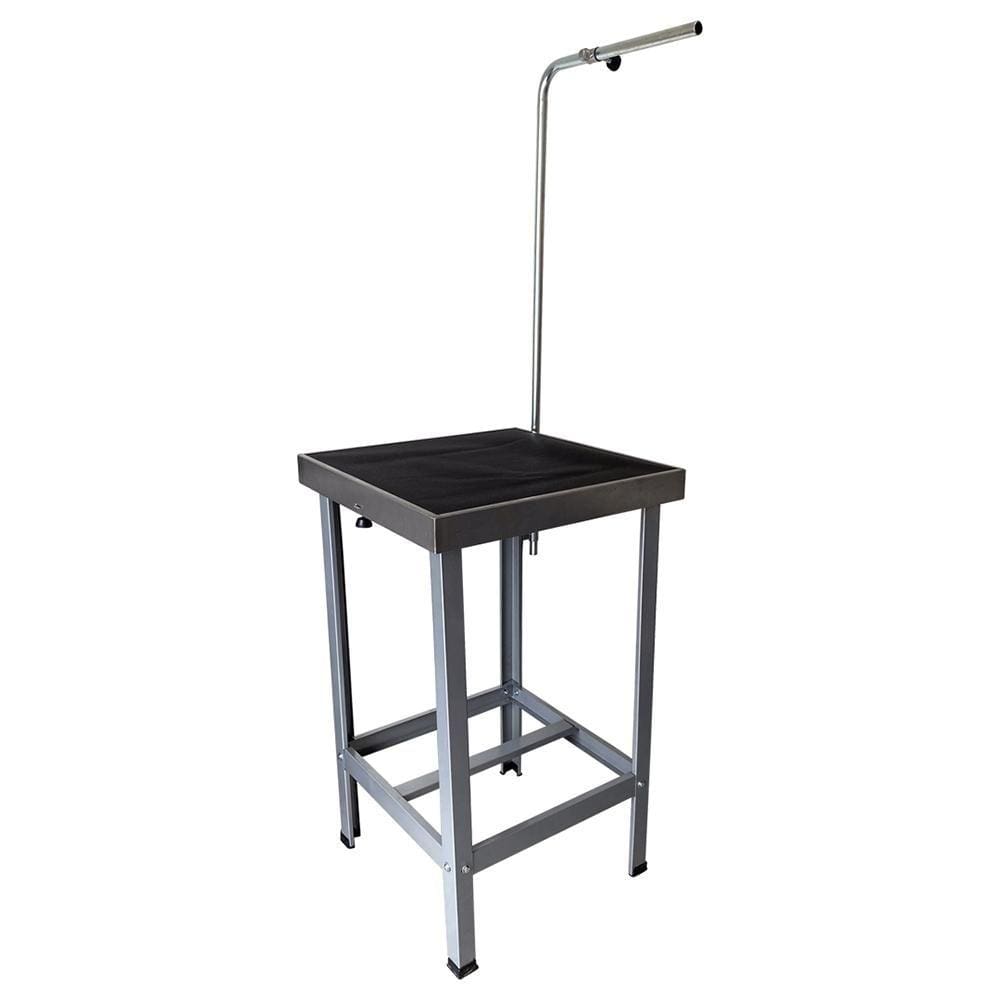 Mesa de Banho e Tosa Inox  AlcaPet 60X55cm Preto APIS-12P