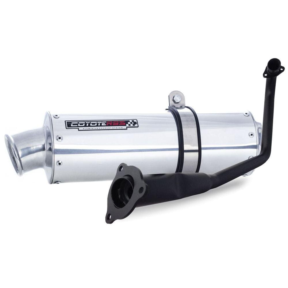 Escape / Ponteira Coyote RS3 Alumínio Oval - CG 150 Titan / Fan / Start EX/ESDi ano 2014/2015 - Honda