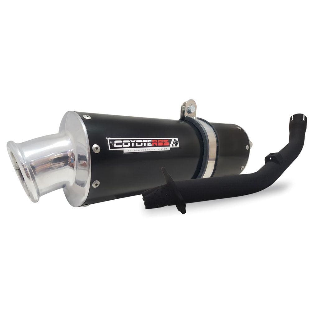Escape / Ponteira Coyote Rs3 Aluminio Oval - Xt 600 Ano 1997 Até 2004