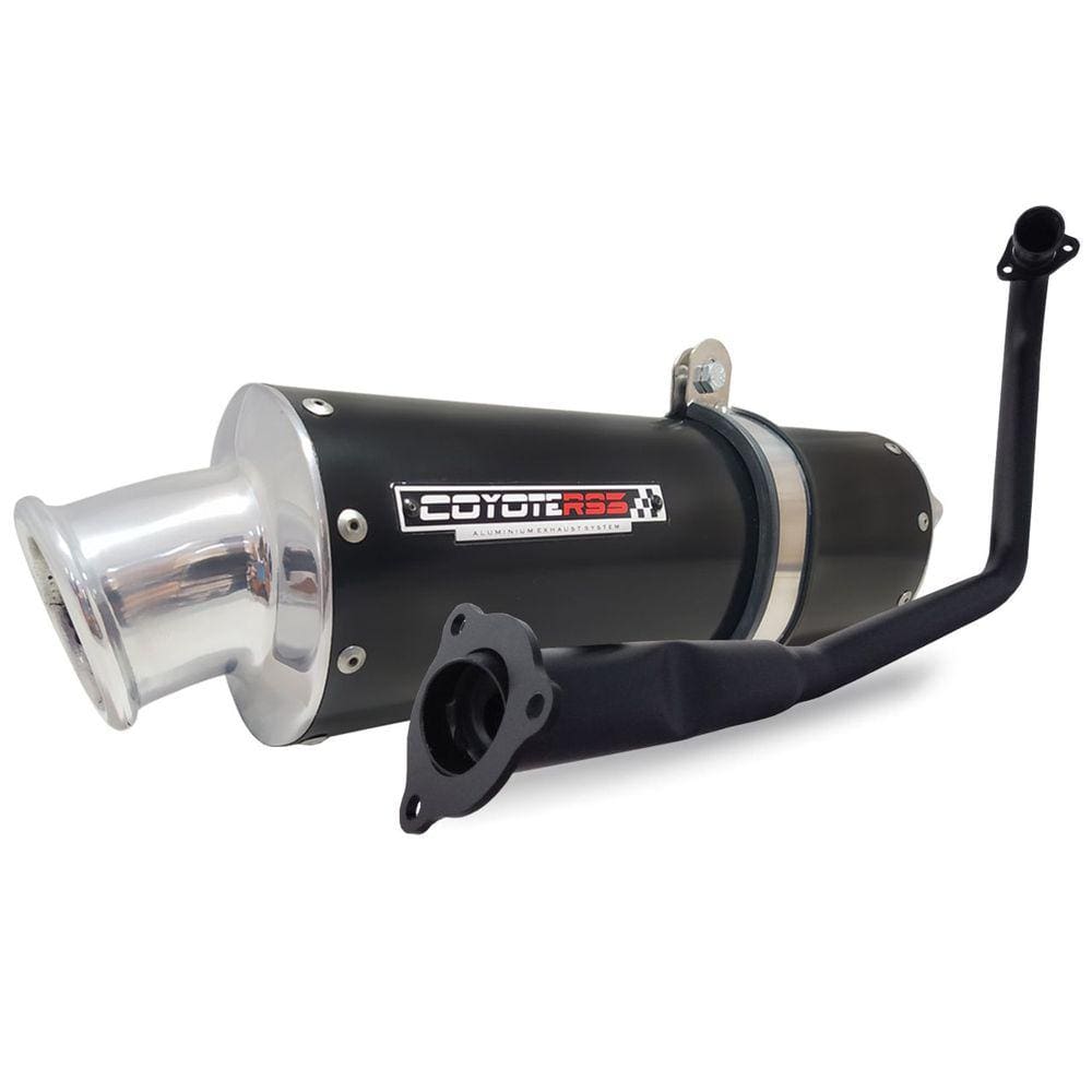 Escape / Ponteira Coyote RS3 Alumínio Oval - CG 150 Titan / Fan KS/ESi ano 2009 até 2013 - Honda