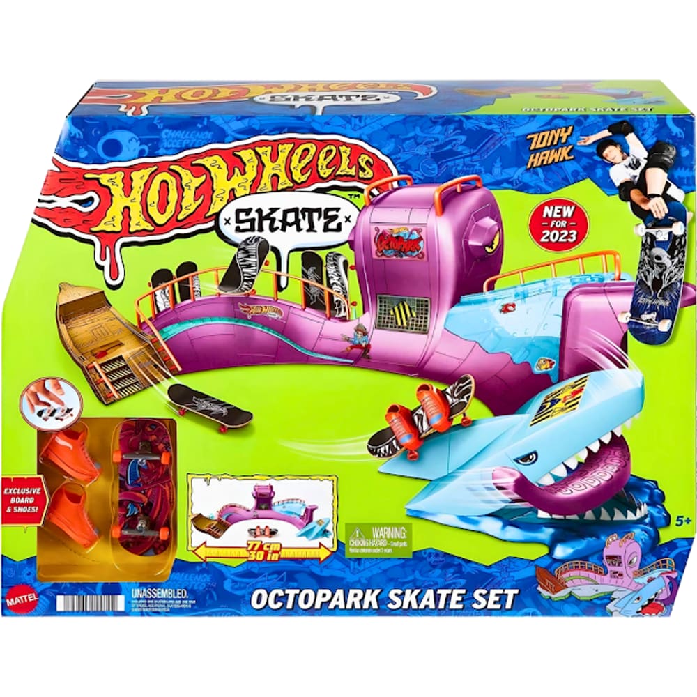 Hot Wheels Skatepark De Polvo Desafio Octopark HMK01 Mattel