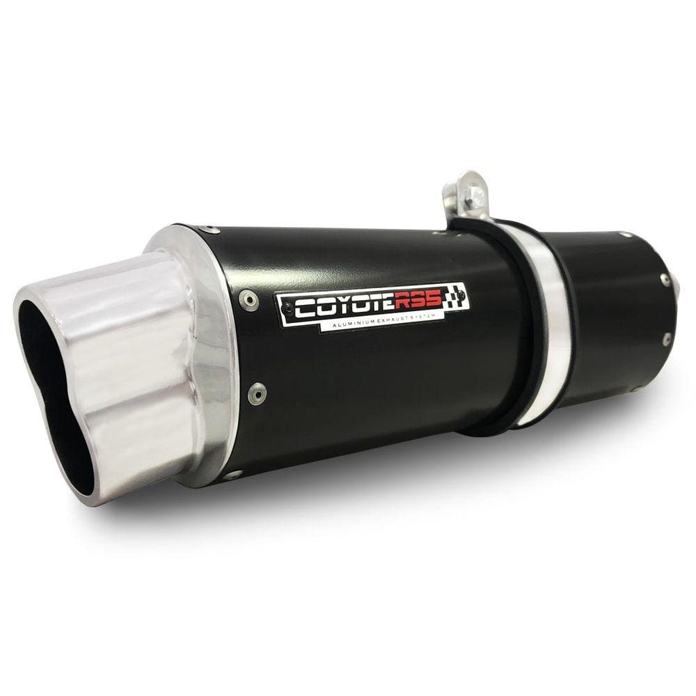 Escape / Ponteira Coyote RS5 Boca 8 Aluminio Oval - Biz 100 Todos os Anos - Honda