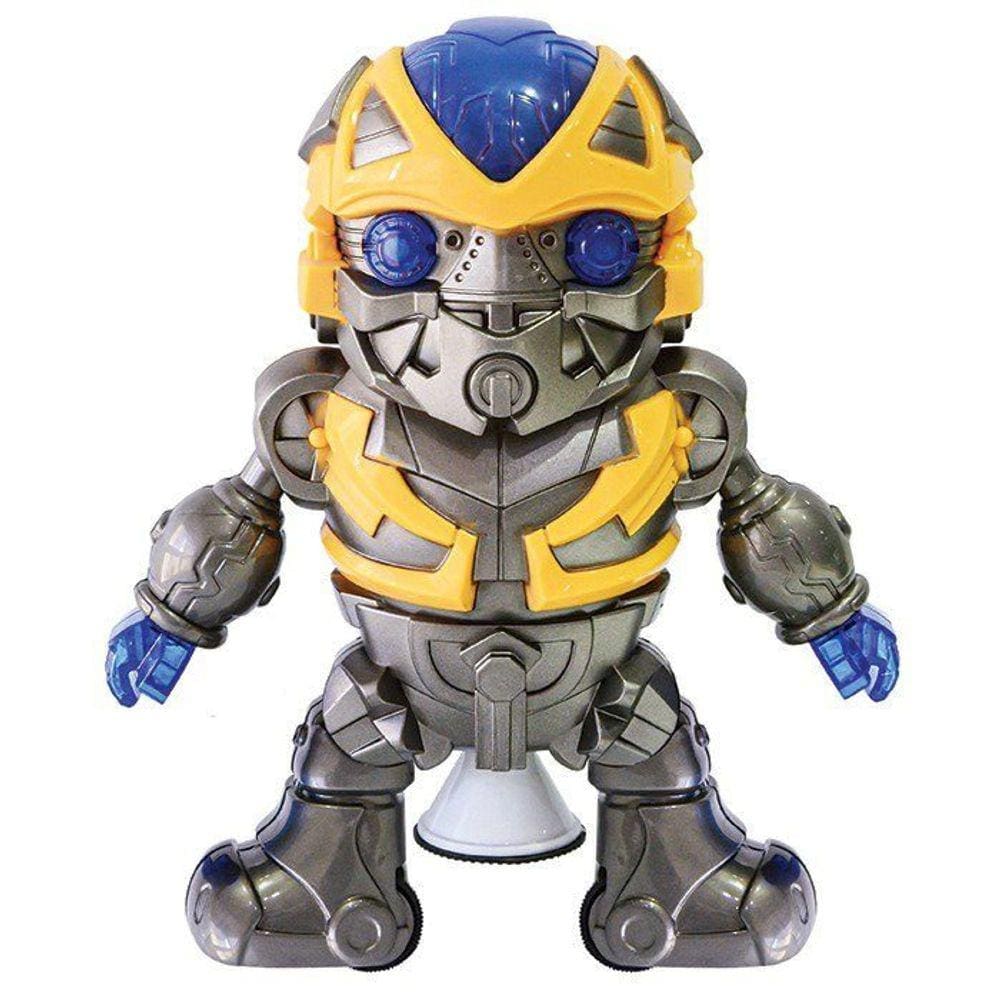 Brinquedo Robô Dançarino Infantil Bambô Boy Com Luz Som