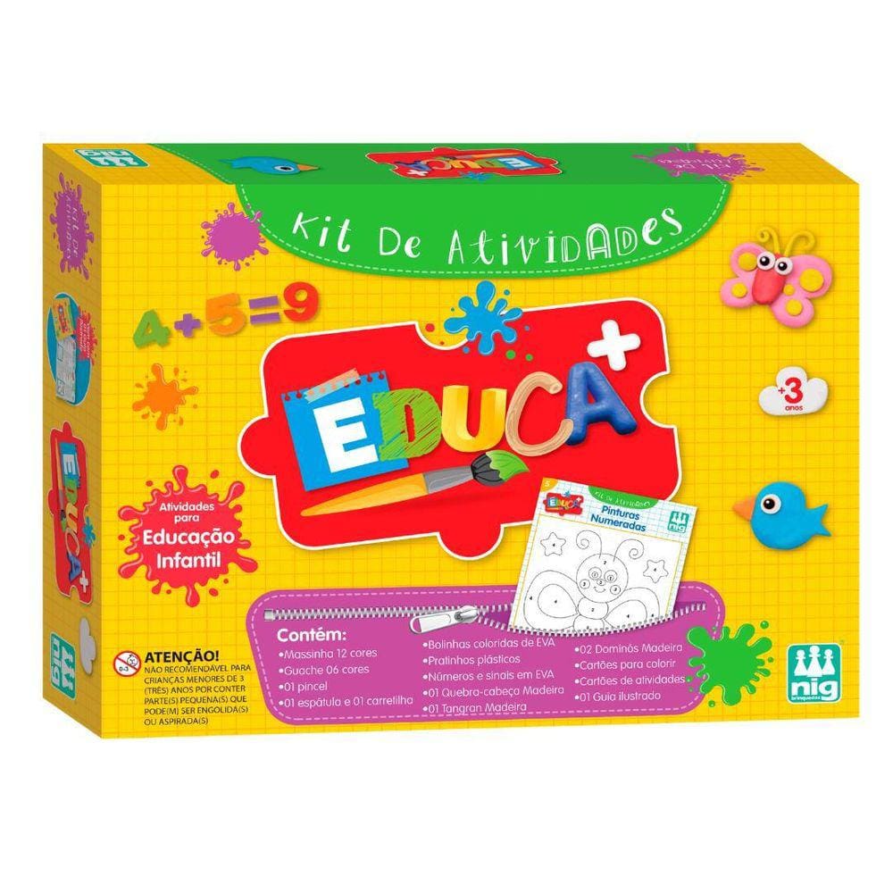 Kit De Atividades Educativas - Nig Brinquedos
