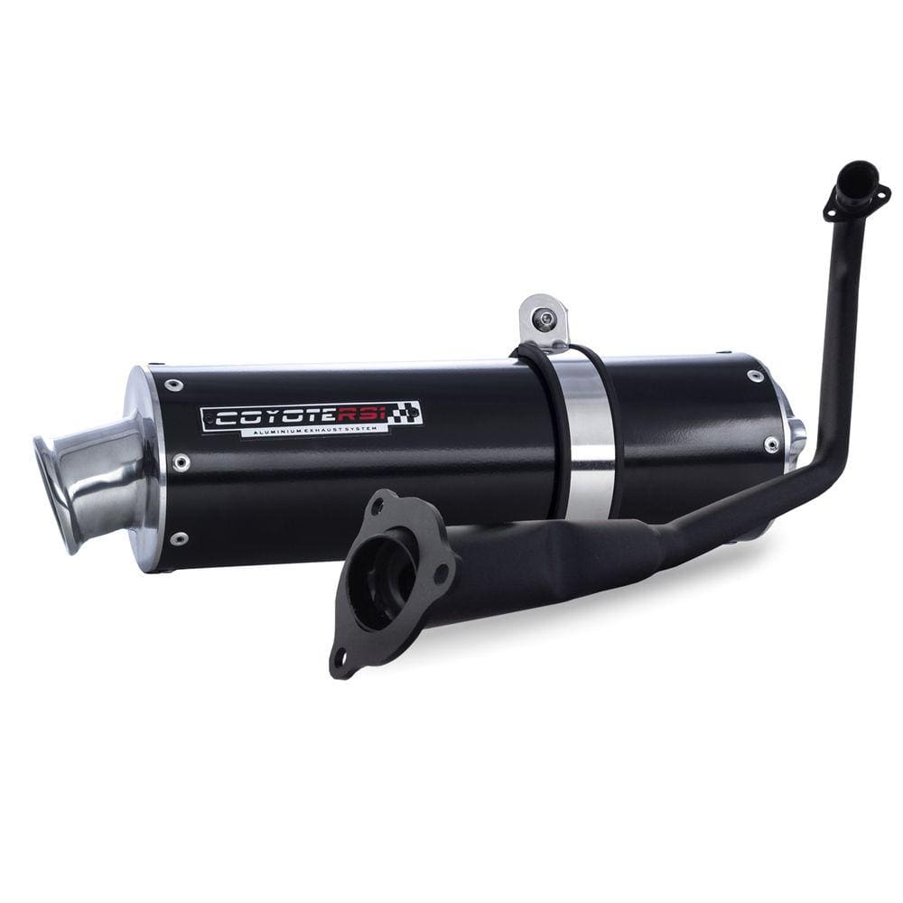 Escape / Ponteira Coyote RS1 Alumínio Redondo - CG 150 Titan / Fan ESDi / EX ano 2009 até 2013 - Honda