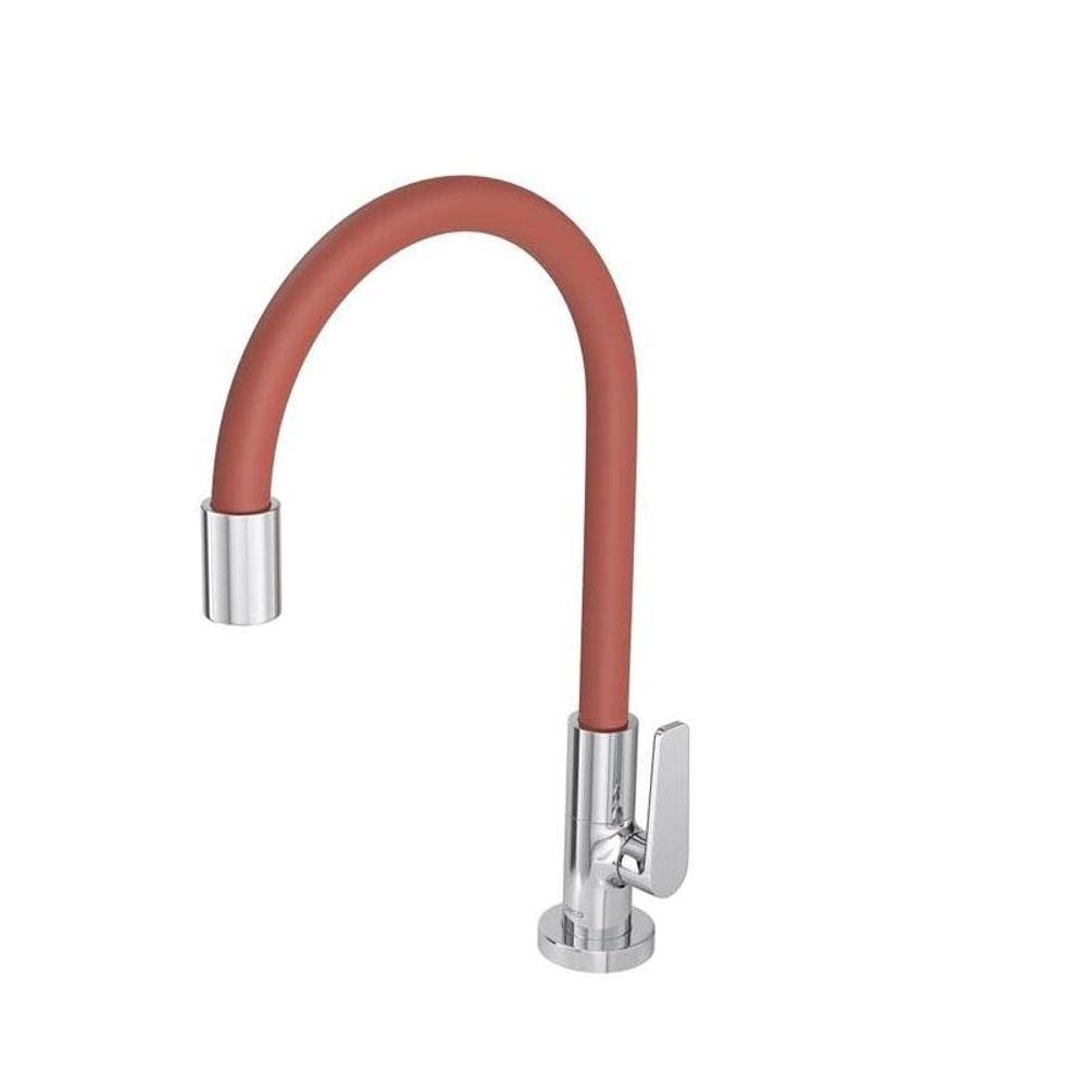 Torneira de mesa para cozinha Deca Motion Terracota 1167.C23.TC