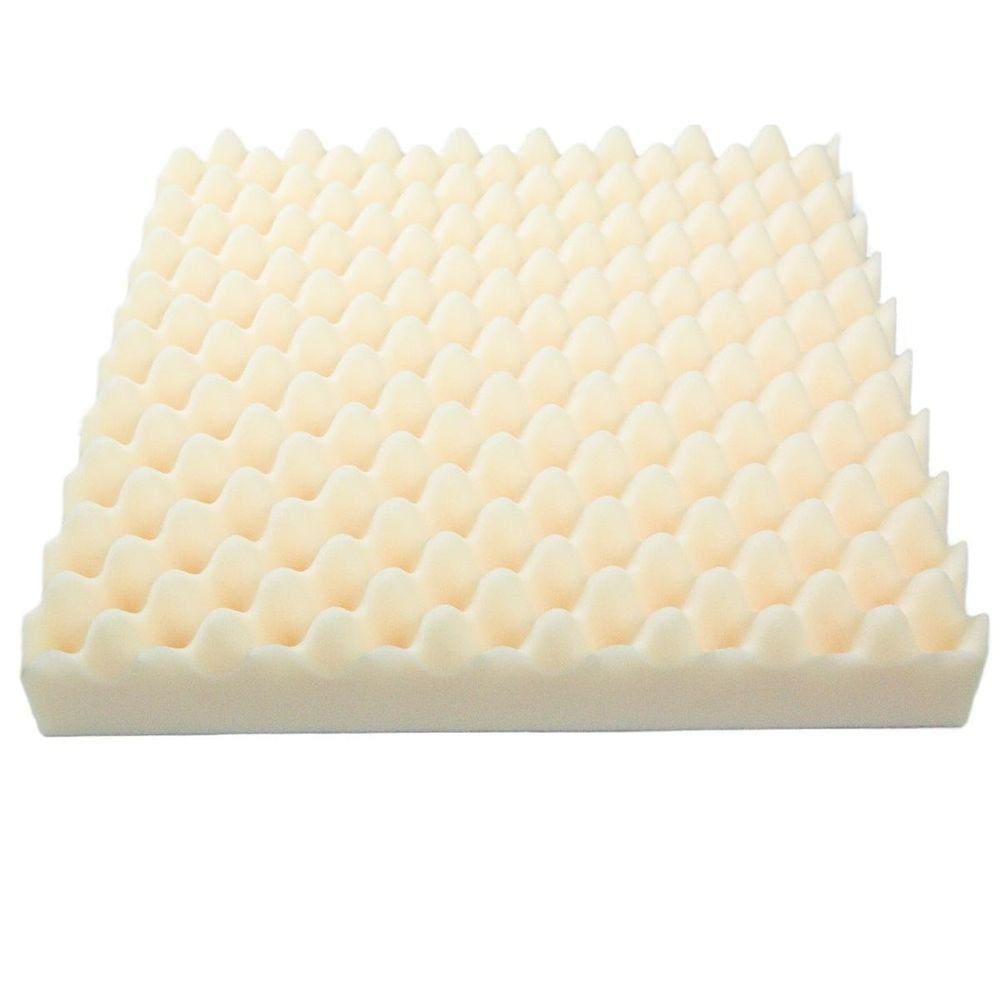 Almofada Casca De Ovo D35 Quadrada Espuma 44X44X6 Cm