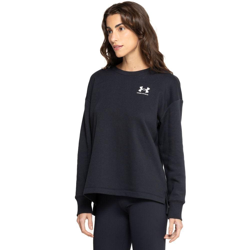 Blusa de Moletom Feminina Under Armour Rival Fleece Over