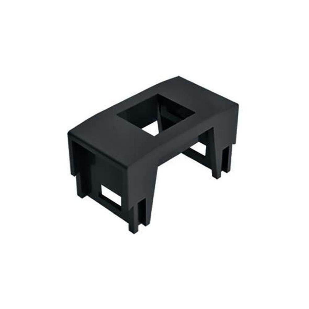 Bloco Keystone Pezzi Preto Para Rj11 - Rj45 - Hdmi - Usb -