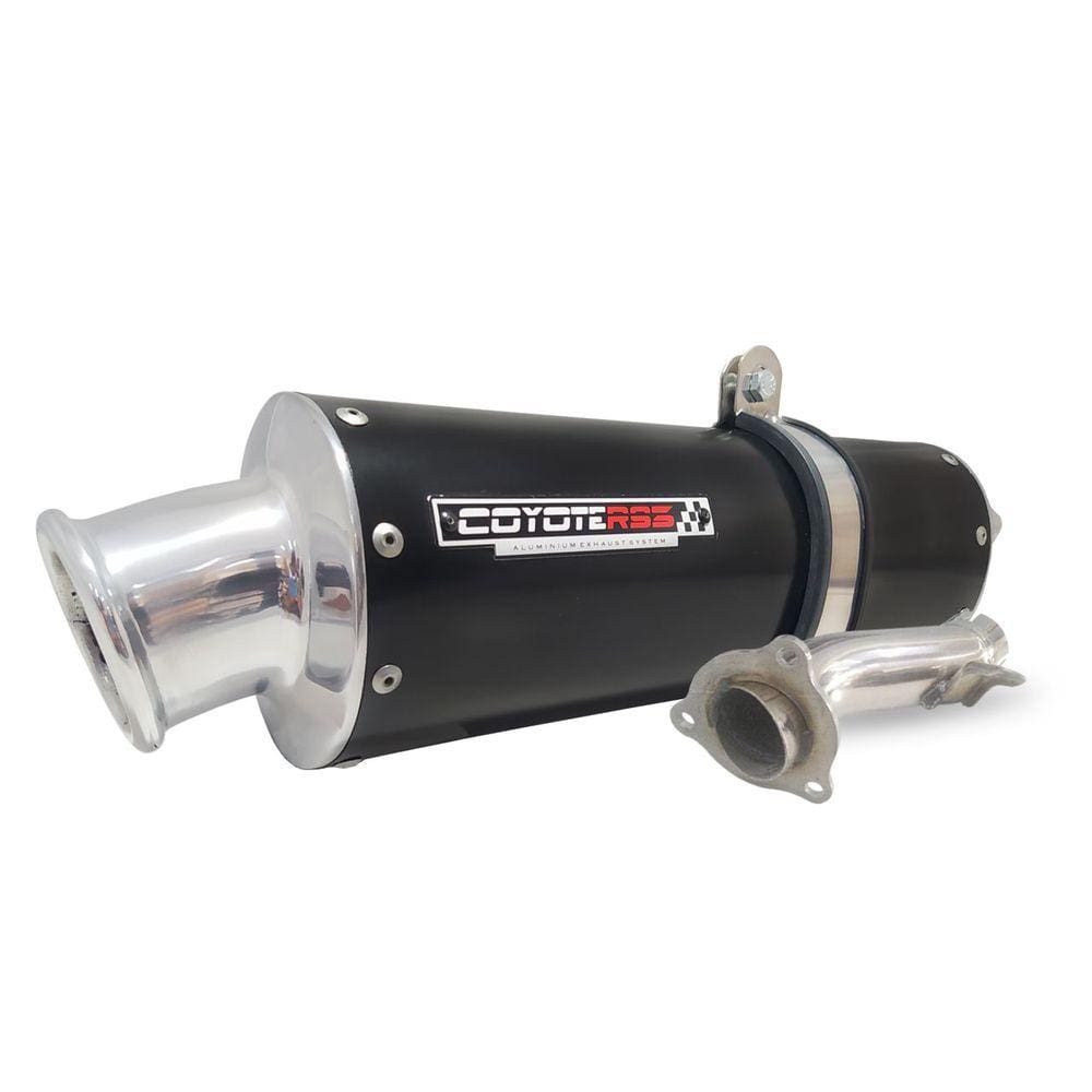 Escape / Ponteira Coyote RS3 Aluminio Oval - Bandit 650 & 1250 Injetada ano 2009 em Diante - Suzuki