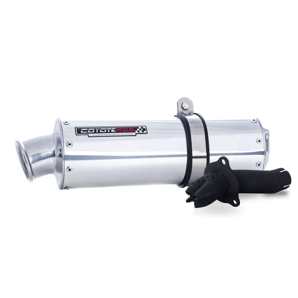 Escape / Ponteira Coyote RS3 Aluminio Oval - Ninja 250 R - Kawasaki