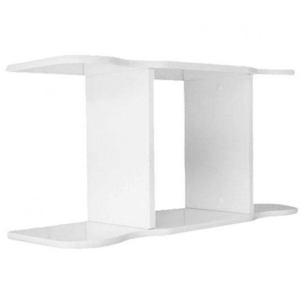 Nicho para Quarto Infantil 100% MDF Encanto Cor Branco Brilho - Canaã Baby