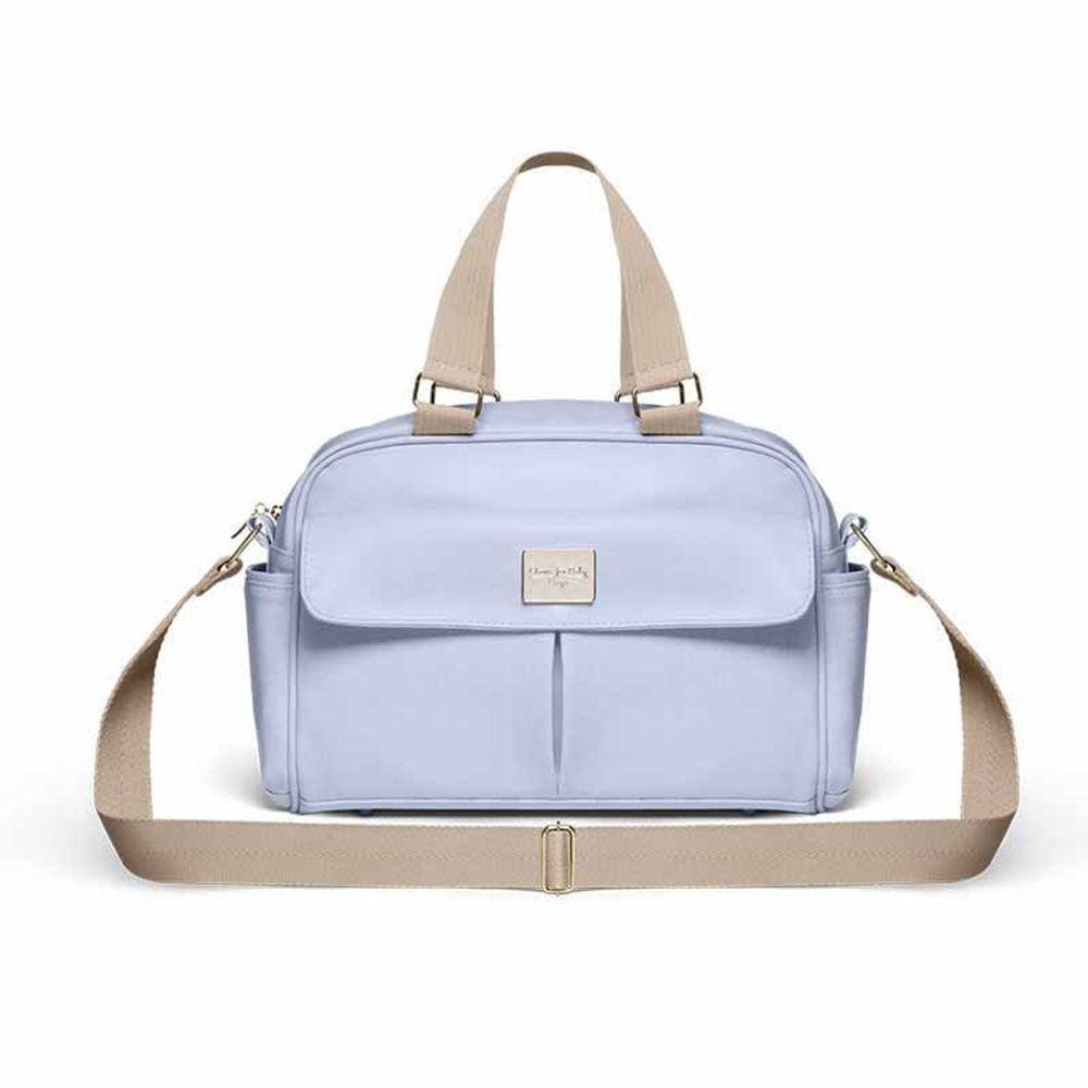 Bolsa Maternidade Classic For Baby Nácar Marselle Cor Azul