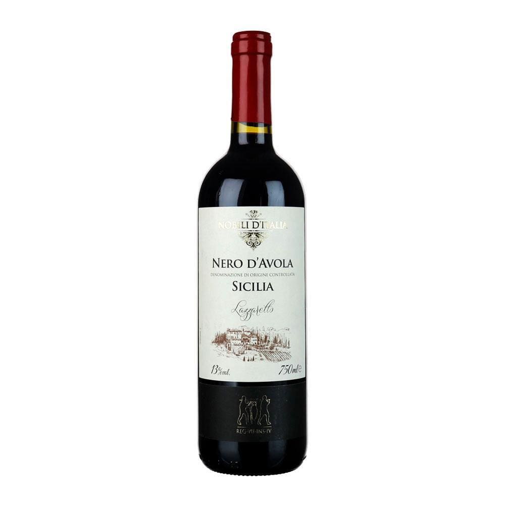 Vinho tinto meio seco Nobili D` I Nero D`Avola Sicilia 750ml