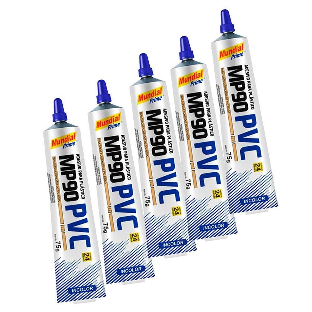 Cola Pvc Mp90 75g LI0500017 5 Unidades MUNDIAL PRIME