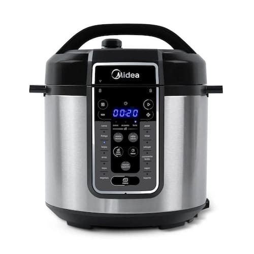 imagem-Panela Elétrica Midea de Pressão MasterSteam 6L Inox - 110V
