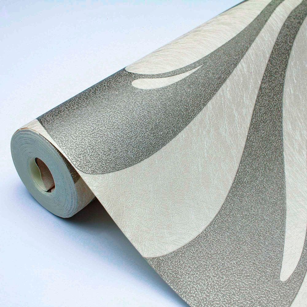 Papel de Parede Vinílico Ondas DK-0075 - 0,53X10M ( ± 3%)
