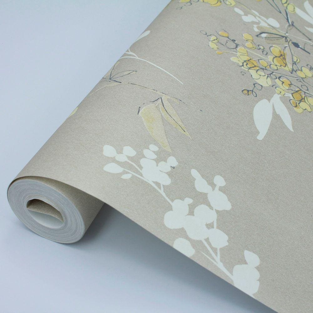 Papel de Parede Vinilizado Floral DK-0170 - 0,53X10m ( ± 3%)