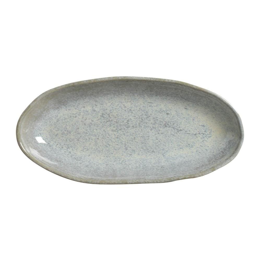 Conjunto c/ 4 Travessas Oval Funda G Orgânico Green Granite 32x16cm 650ml