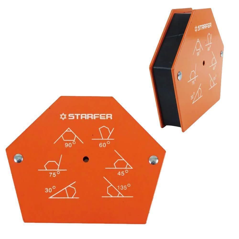 Esquadro Magnético Hexagonal 5 35Kg - Starfer