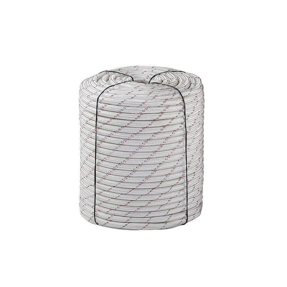 Corda Trançada Para Trava Quedas 31x31x33cm Branco Itacorda