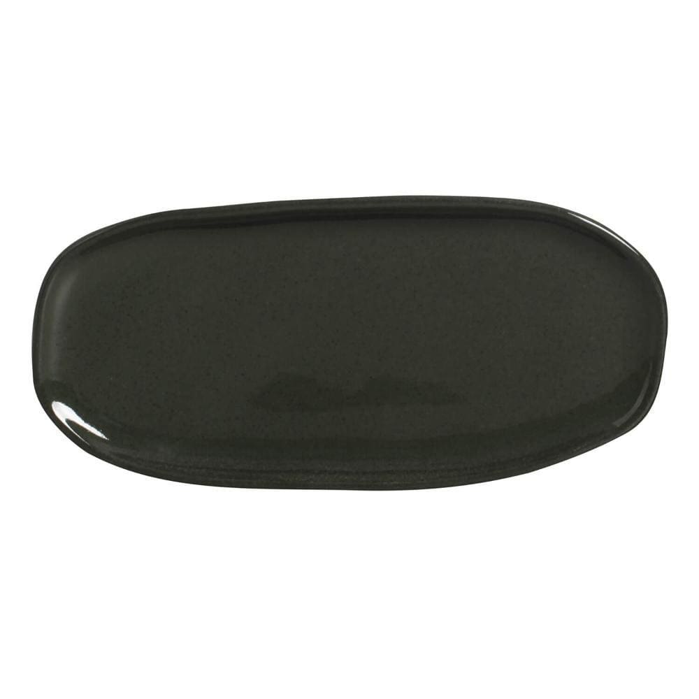 CONJUNTO C/ 4 TRAVESSAS OVAL RASA PEQUENA ORGÂNICO NATURALE 23x11 CM