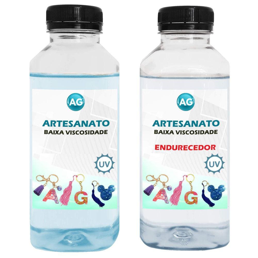 Resina Epoxi Para Artesanato De Baixa Viscosidade Ag 1Kg