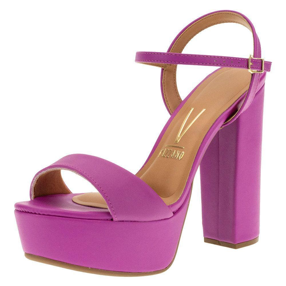 Sandália Feminina Salto Alto Vizzano - 6282455