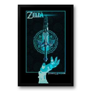 Quadro Zelda, Escudo Link, The Legend of Zelda