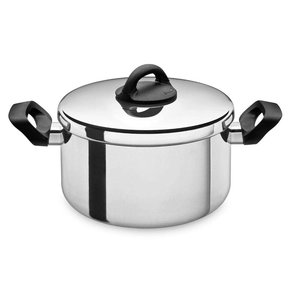 Caçarola Artesanal 4,3 Litros em Alumínio 24 cm com Cabo de Baquelite ABC