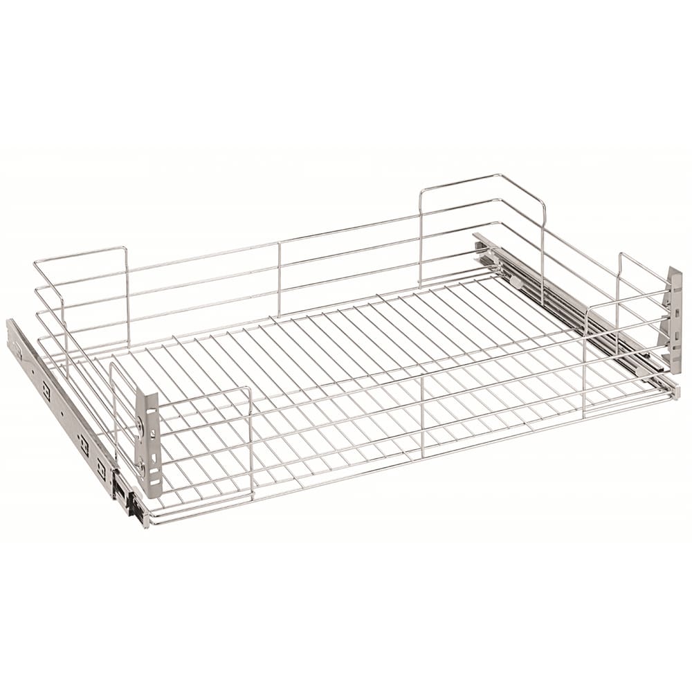 Gaveta 770mm Aramada para Panelas Paneleiro Masutti com Corrediças de Embutir Cromada