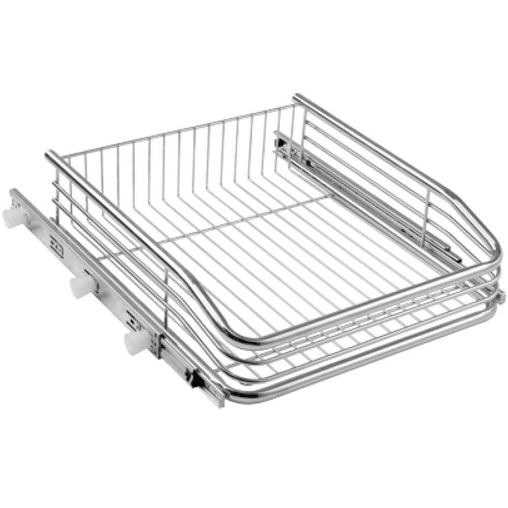 Gaveta Paneleiro 670mm Multiuso Fruteira Aramada Deslizante Corrediça Cozinha Cromada