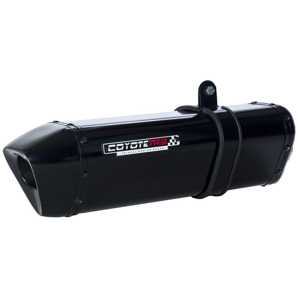 Escape / Ponteira Coyote TRS Tri-Oval Alumínio - CG 125 Titan KS 1996 até 2008 - Honda