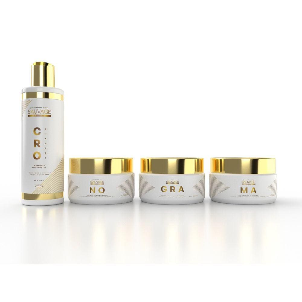 Cronograma Capilar - Kit Completo Sauvage Magnific