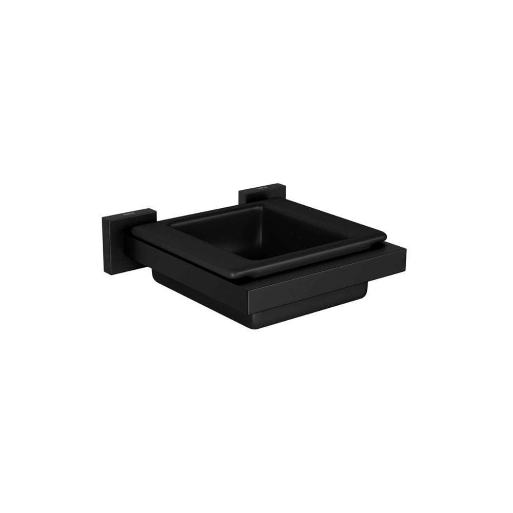 Saboneteira Deca Quadratta 2011.BL83.MT Black Matte
