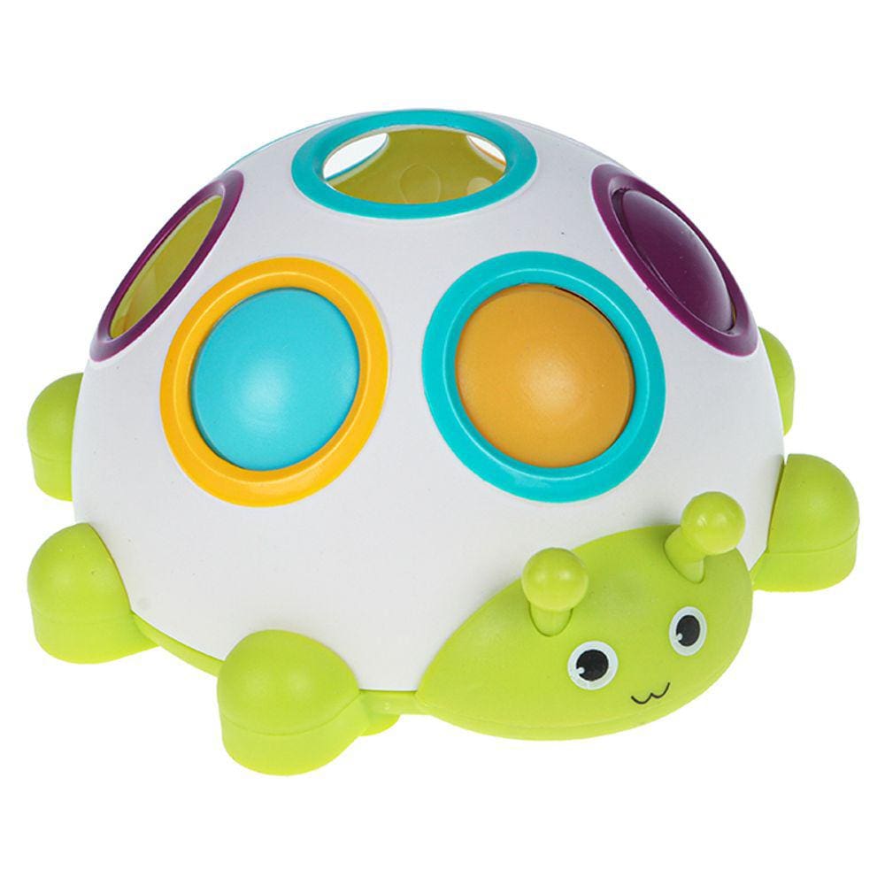 Joaninha Baby Educativa Brinquedo de Aprender Cores com Bolinhas