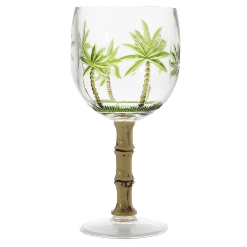 Jogo de Taças Palm Tree 495 ml com 6 Peças em Acrílico Wolff
