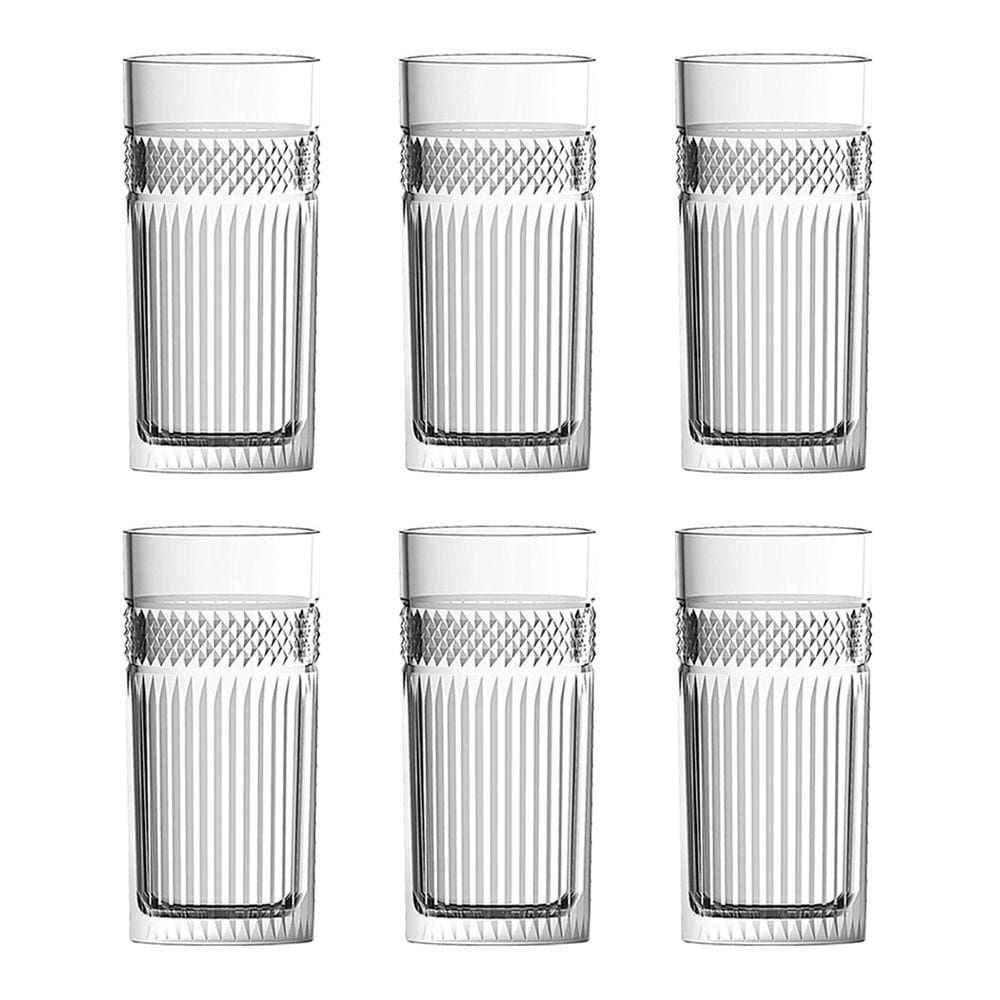 Jogo de Copos Alto Palace 350 ml com 6 Peças Lhermitage